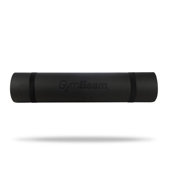Yoga Mat Dual Side Grey Black - Gymbeam