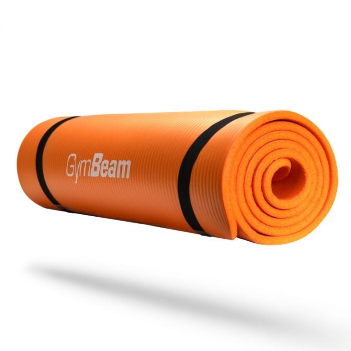 Yoga Mat Exercise Pad Orange - GymBeam