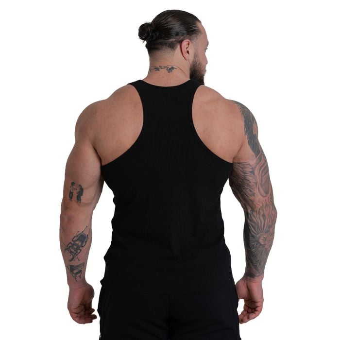 Ribbed Tank Top Black - STRIX L