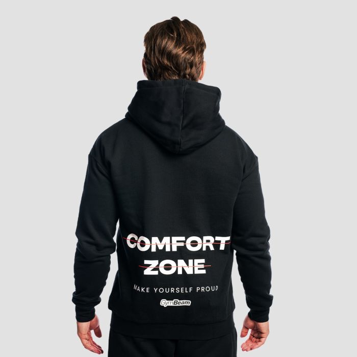 Zone Zip Up Hoodie Black - GymBeam M