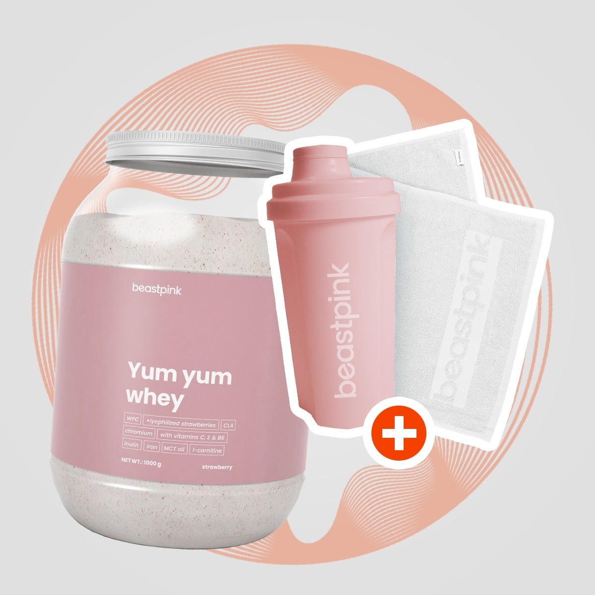 Yum Yum Whey - BeastPink + gifts
