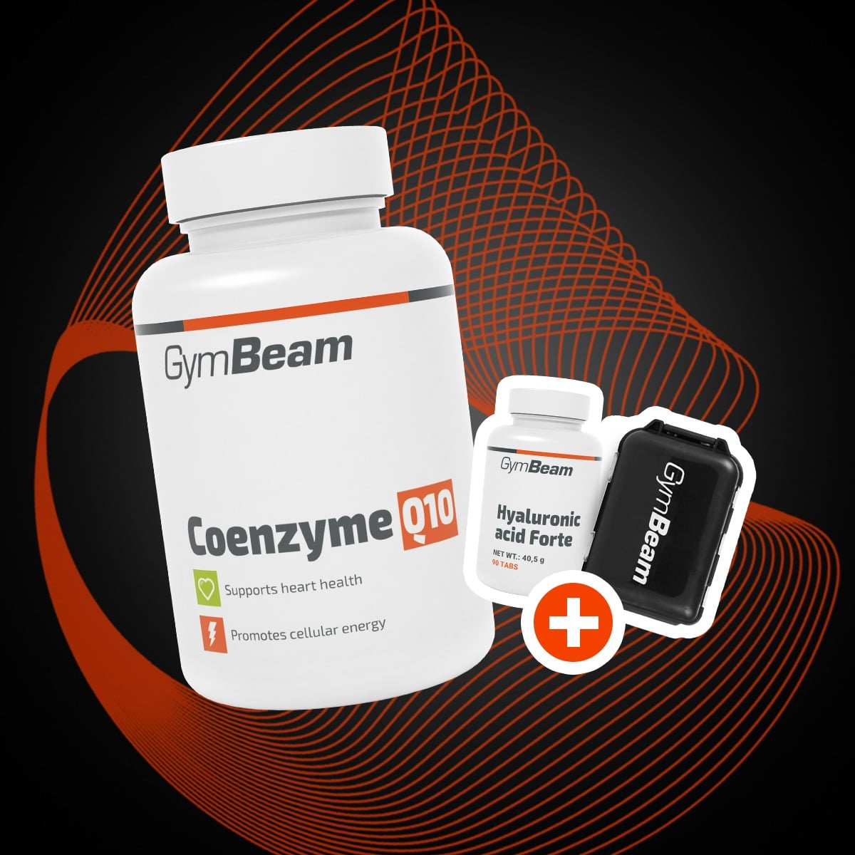 Coenzyme Q10 - GymBeam + gift