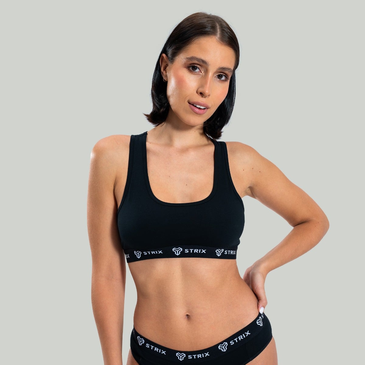 Essential Bralette Black - STRIX