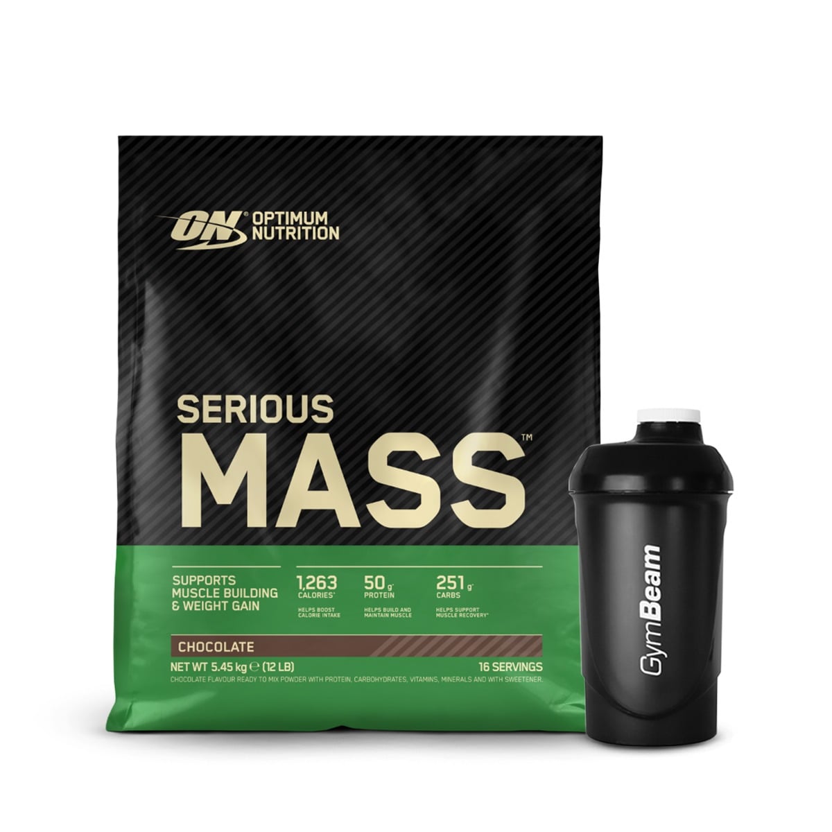 Serious Mass - Optimum Nutrition + Gift
