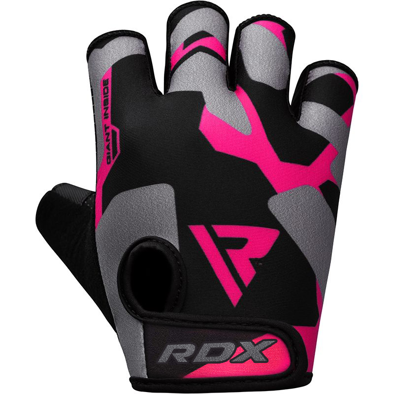 Sublimation F6 Weightlifting Gloves Pink  - RDX Sports