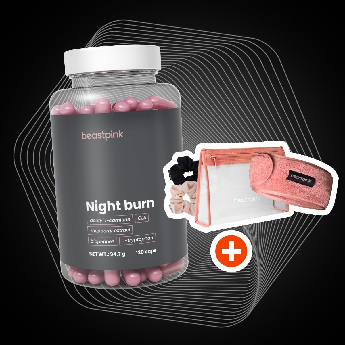 Night Burn - BeastPink + gift