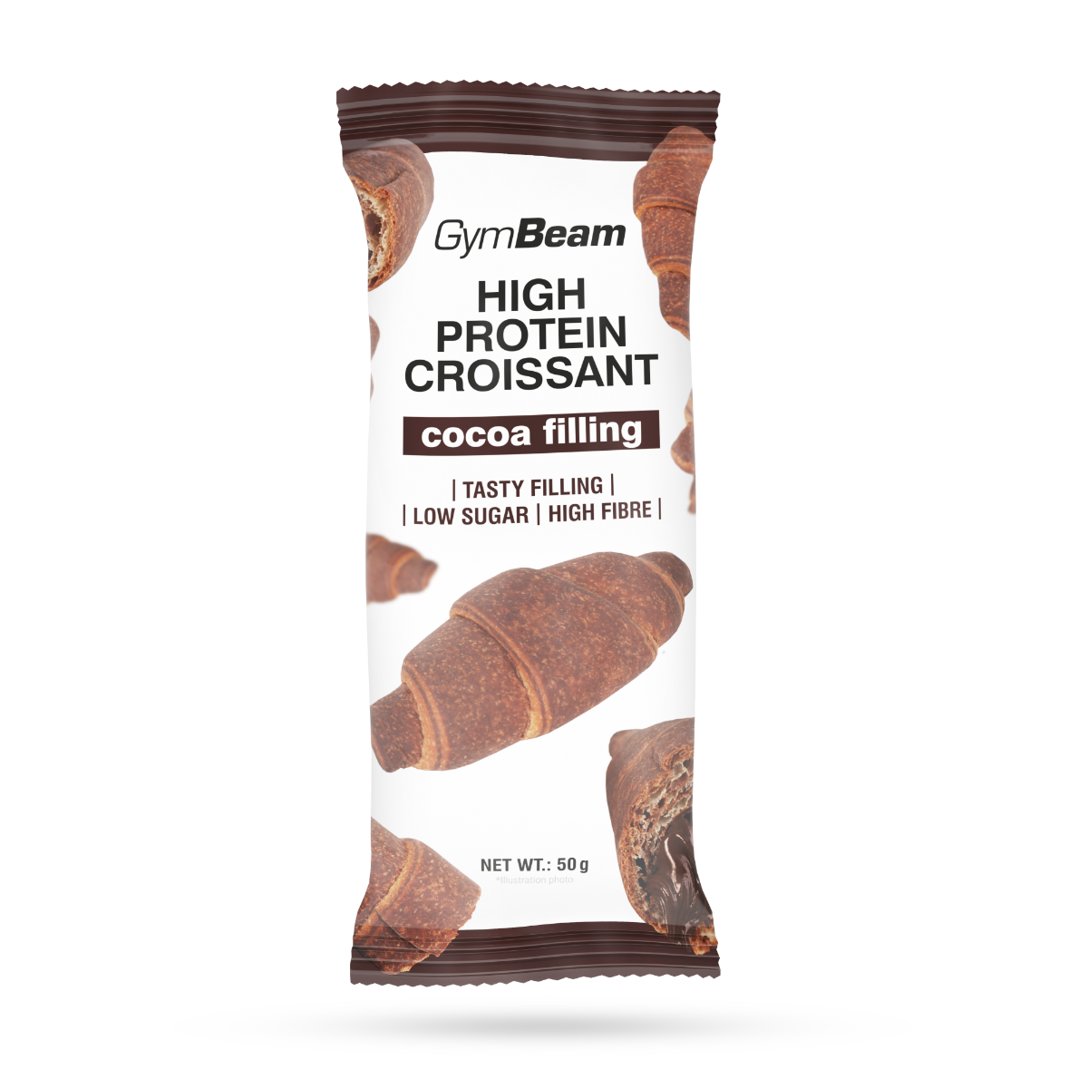 Protein Croissant with Cocoa Filling - GymBeam