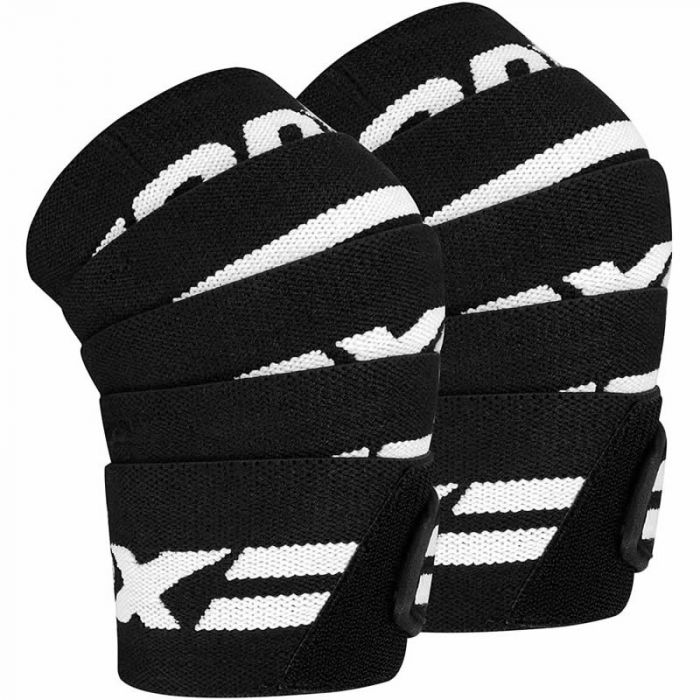 K2 Knee Wraps Black - RDX Sports