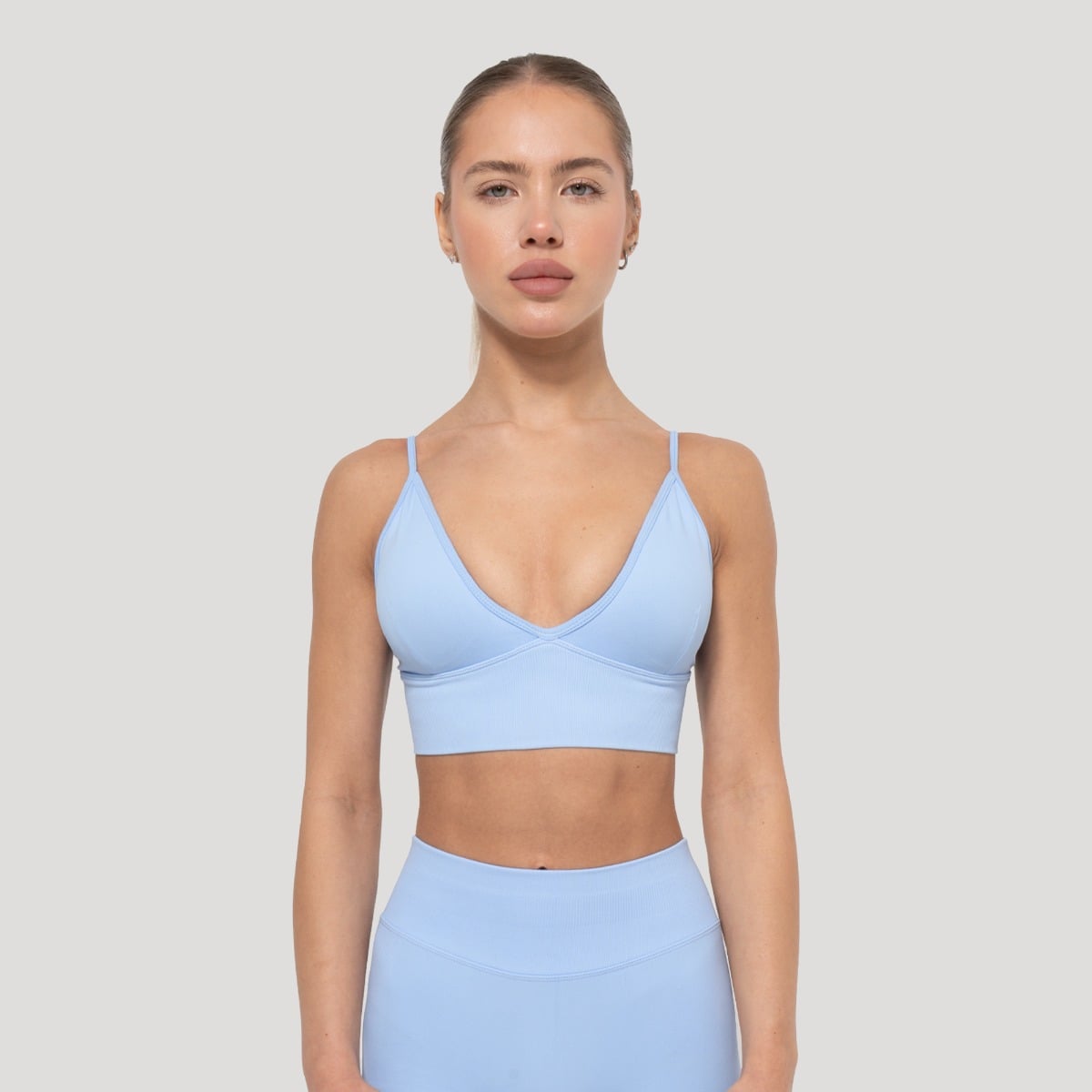 Luma Sports Bra Baby Blue - GymBeam