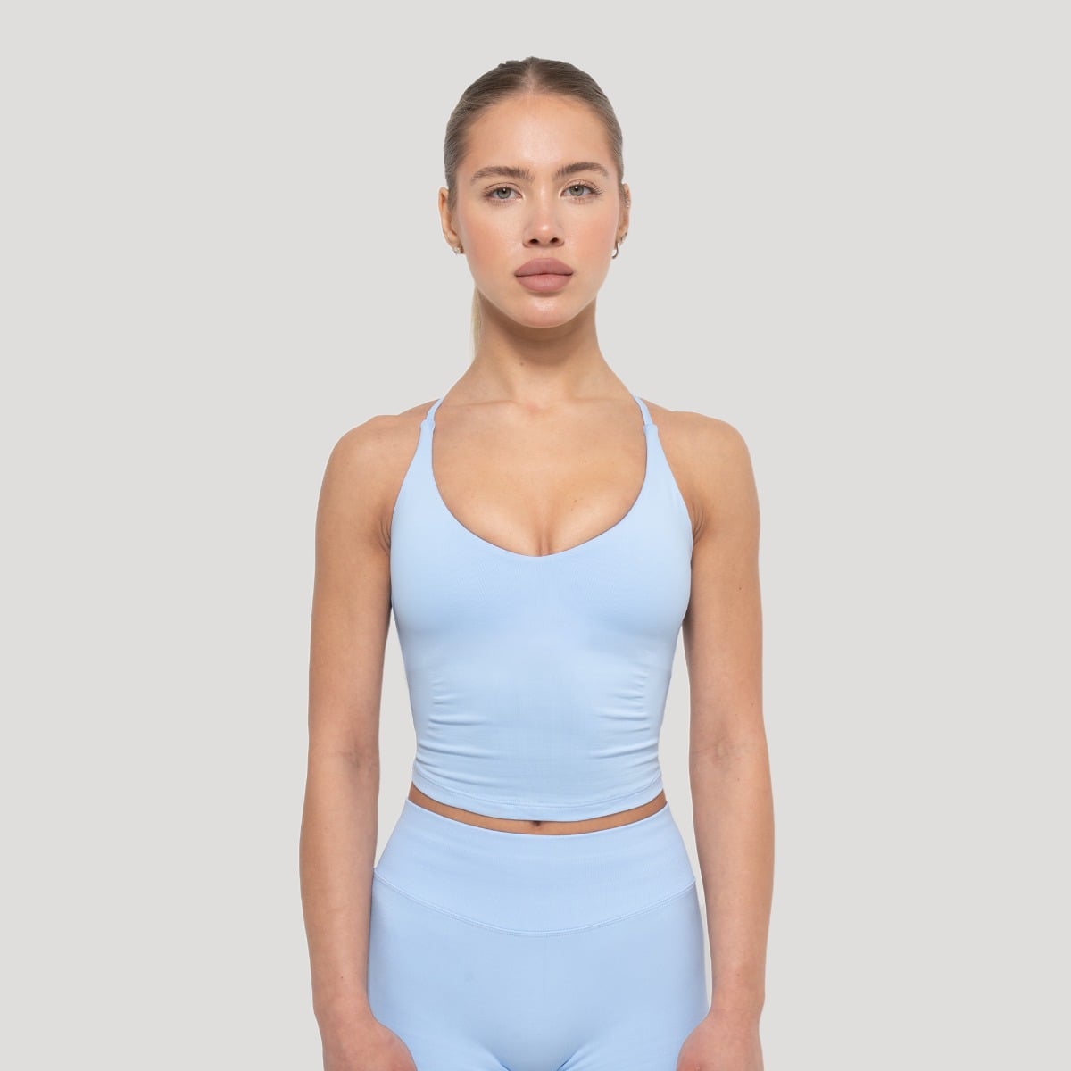 Women‘s Luma Tank Top Baby Blue - GymBeam