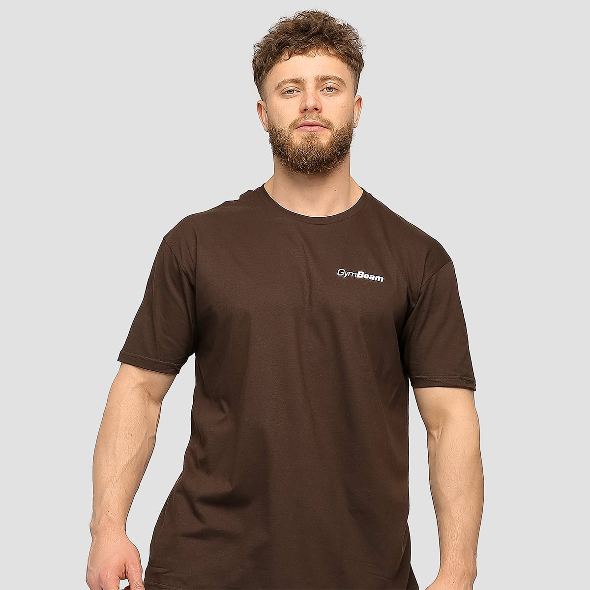 Basic T-Shirt Chocolate Brown - GymBeam