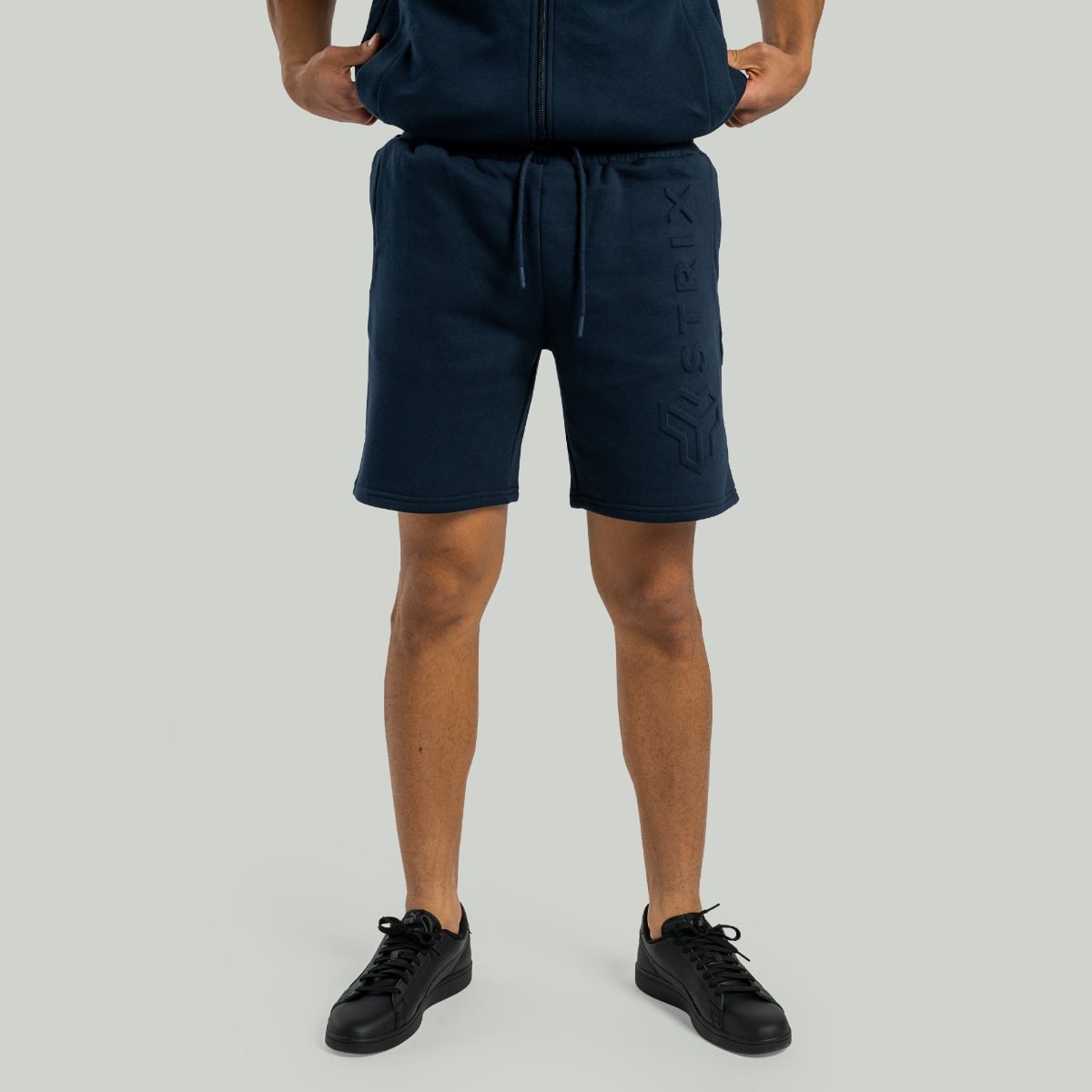 Embossed Shorts Midnight Blue - STRIX