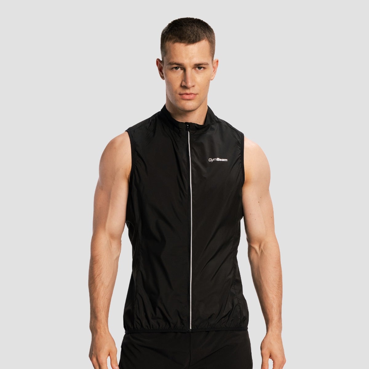 Men‘s Pulse X Running Gilet Black - GymBeam