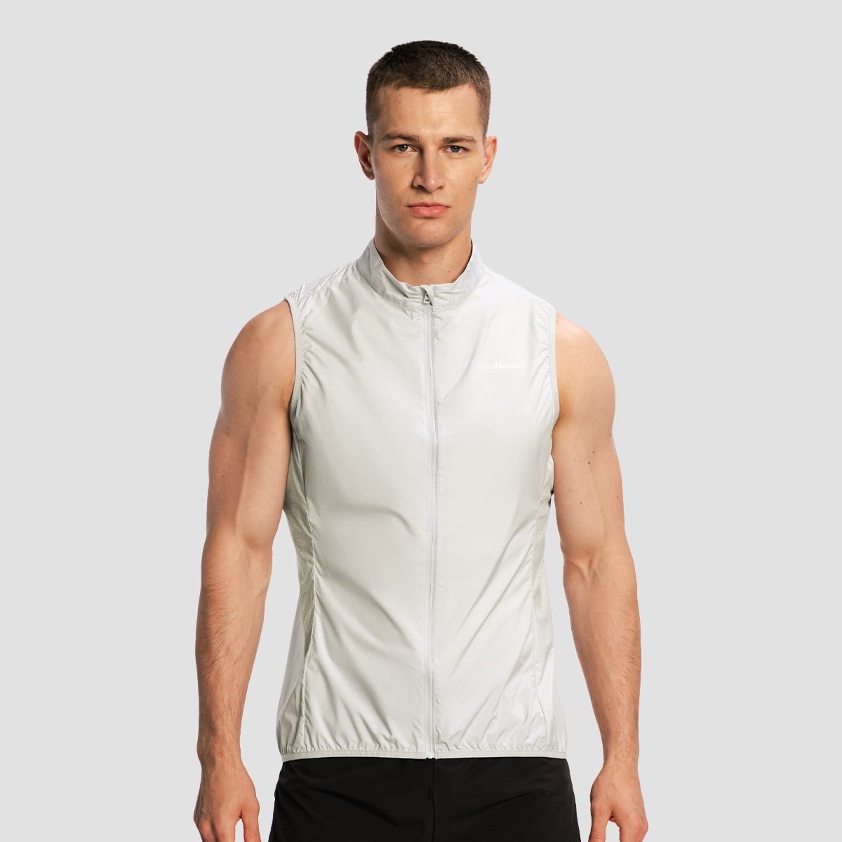 Men‘s Pulse X Running Gilet Gray - GymBeam