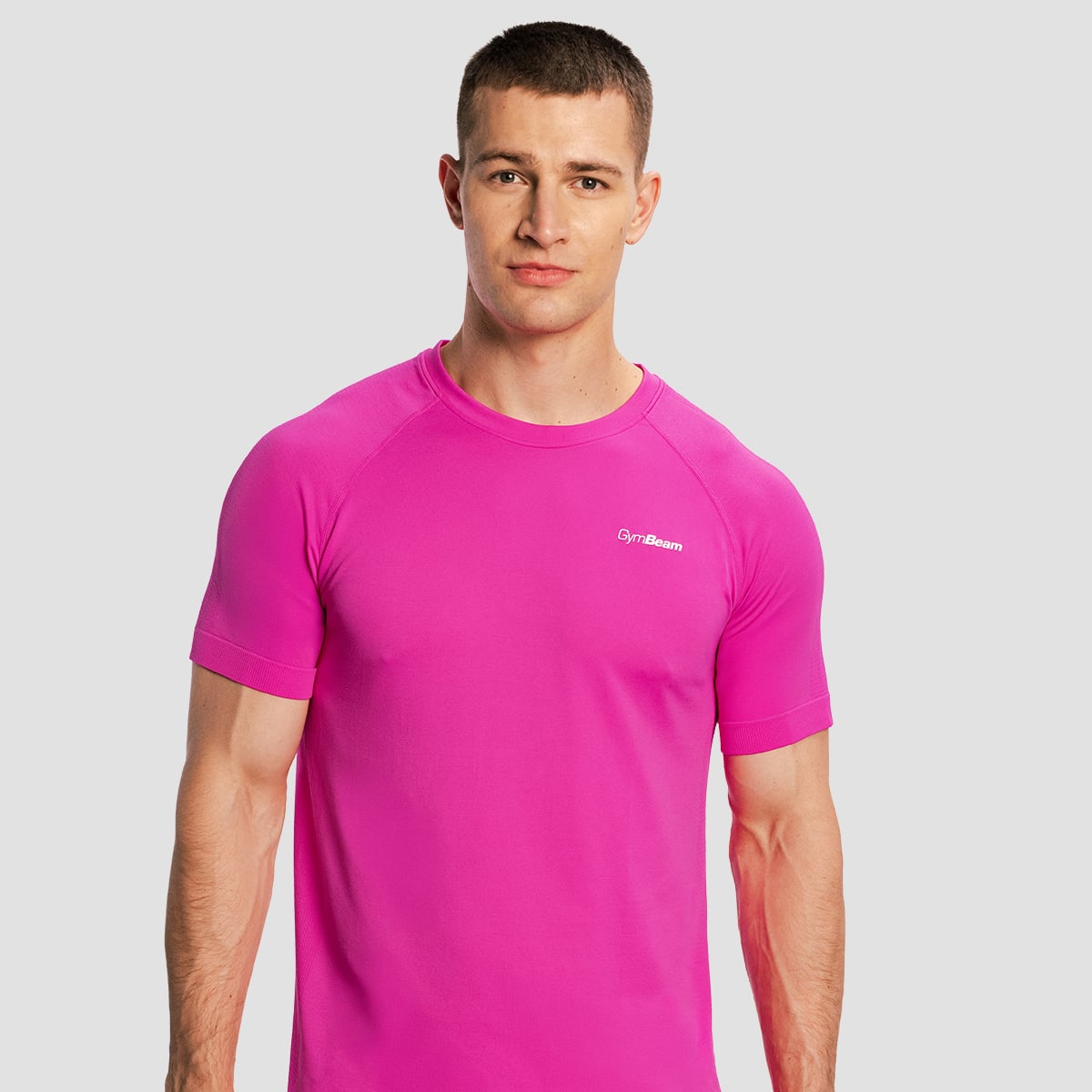 Men‘s Pulse X Running T-shirt Purple - GymBeam