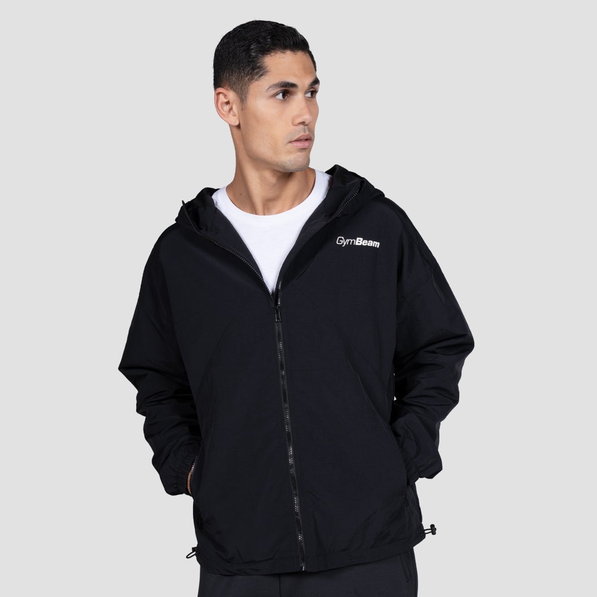 Men‘s Relay Jacket Black - GymBeam