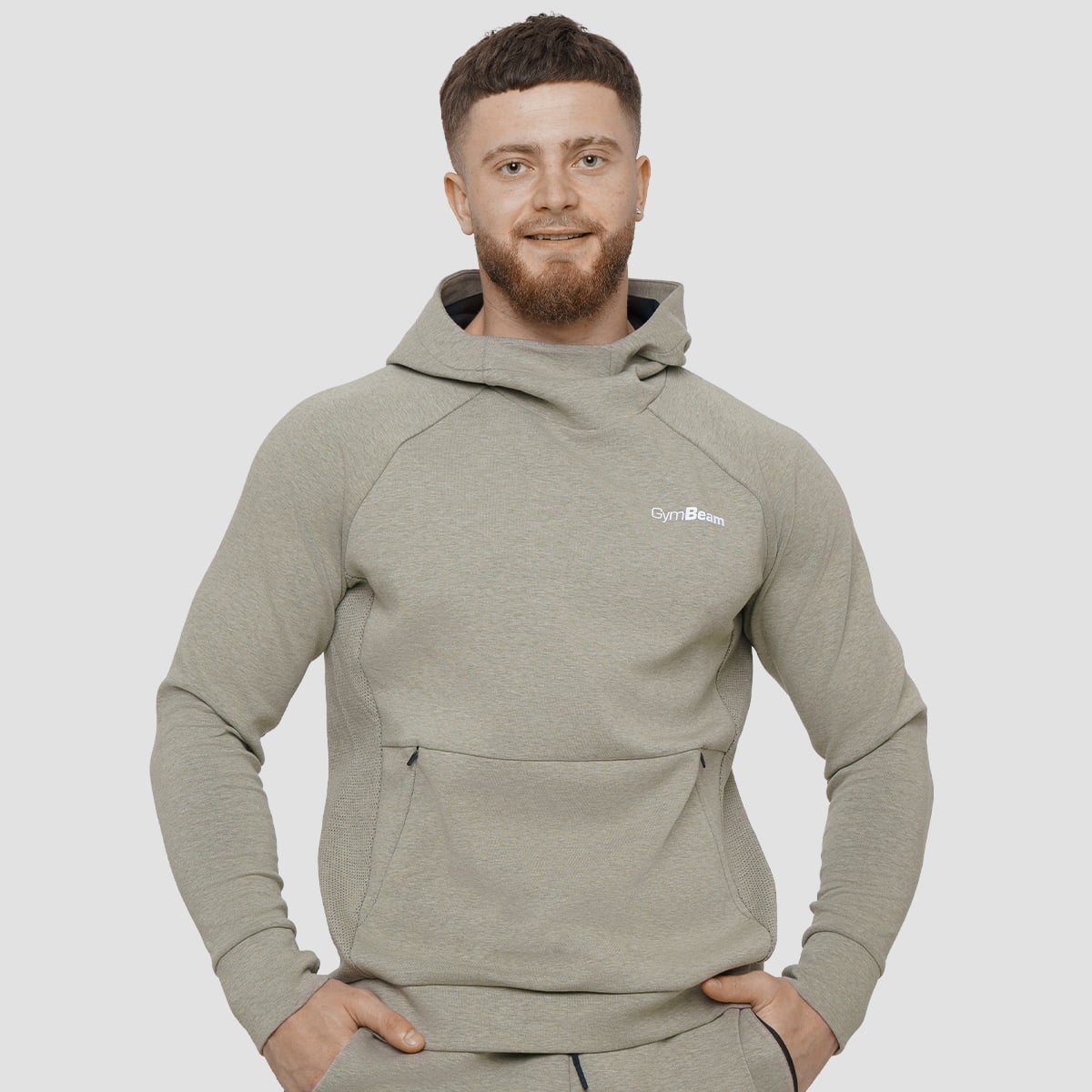 Agile Hoodie Sage - GymBeam