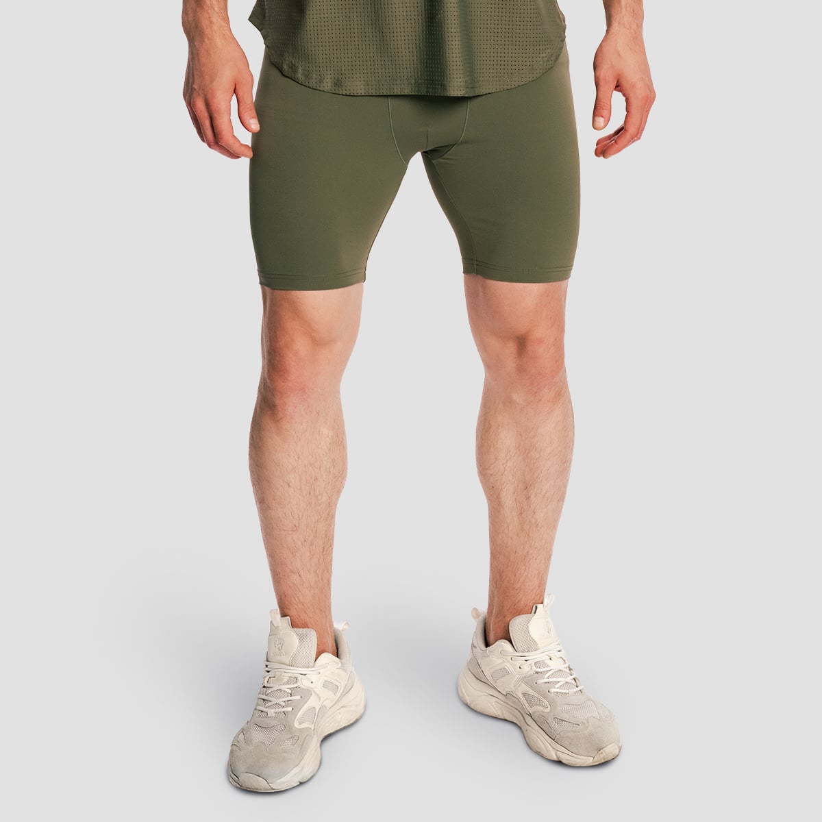 Men‘s Combat Shorts Olive Grey - GymBeam
