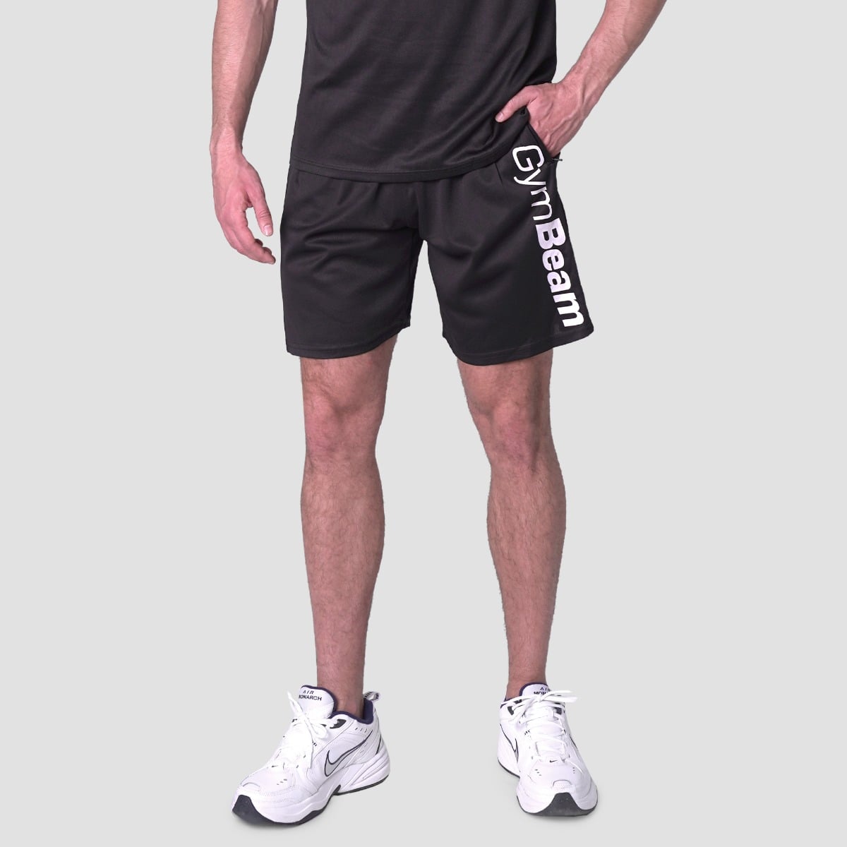 Mesh Shorts Essence Black - GymBeam