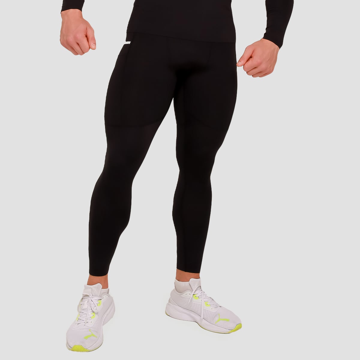 High Compression Leggings Black - GymBeam