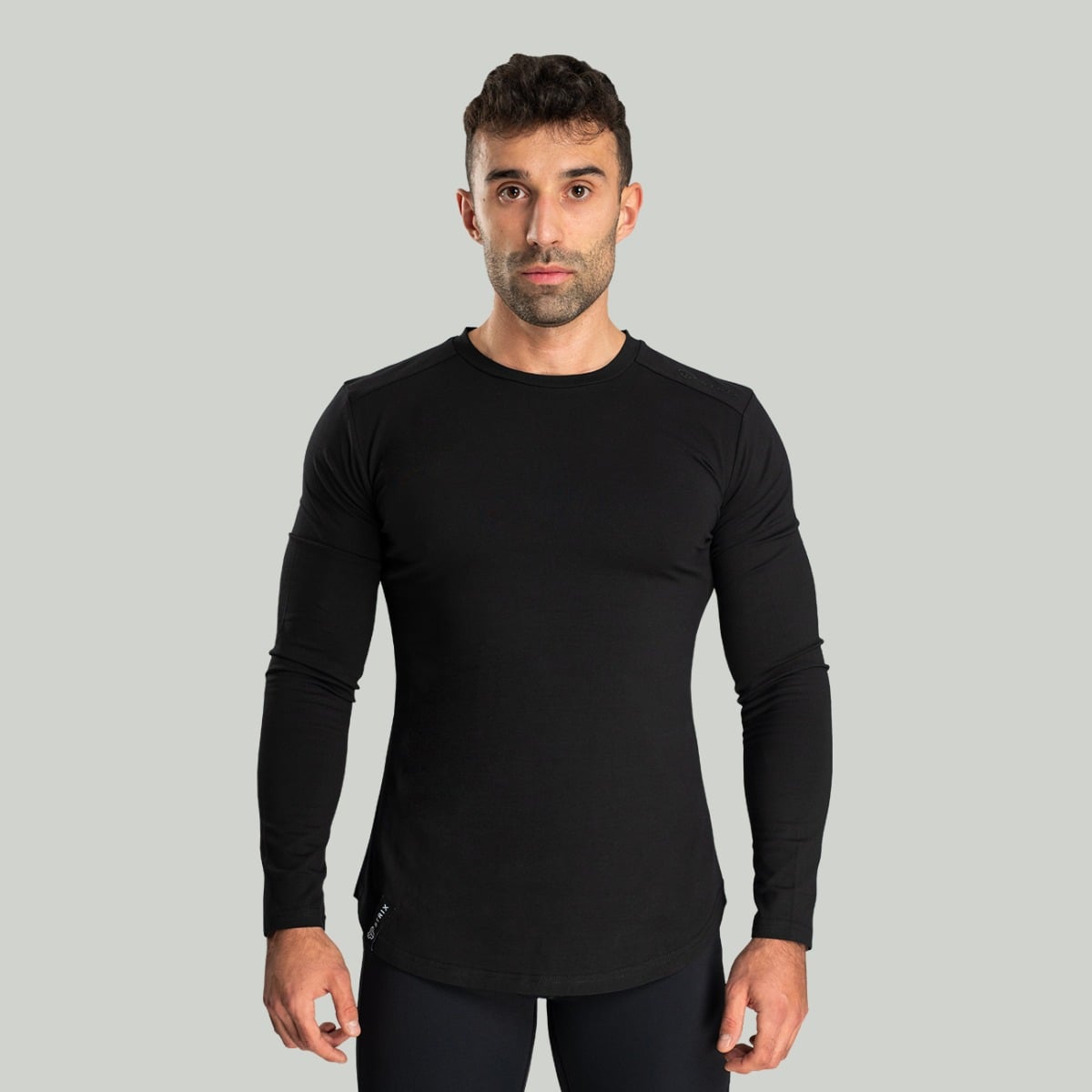 Nebula Long Sleeve Tee Black - STRIX