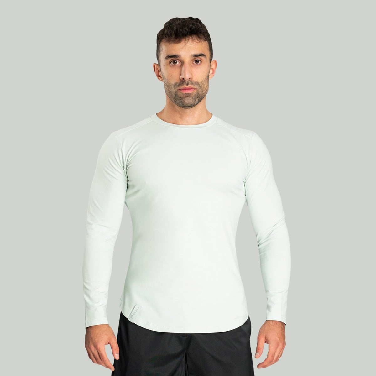 Nebula Long Sleeve Tee Moon Grey - STRIX