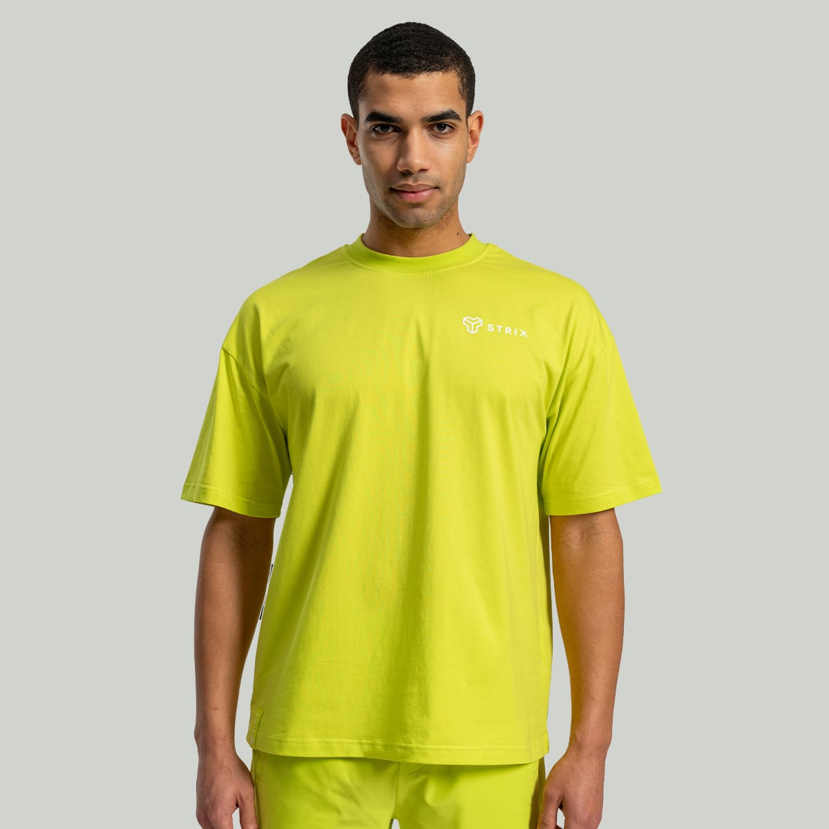Oversized Tee Chartreuse - STRIX