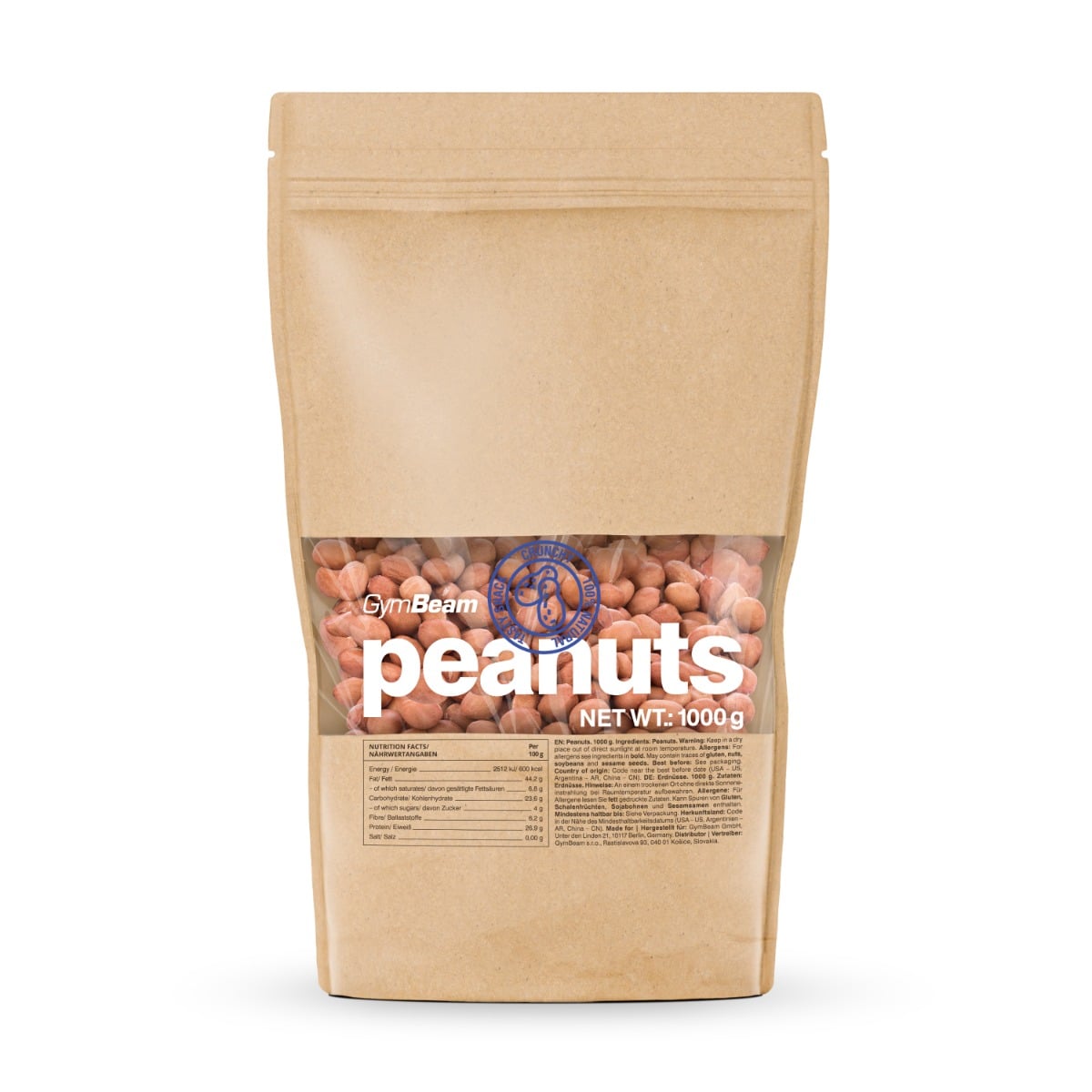Unroasted Peanuts - GymBeam