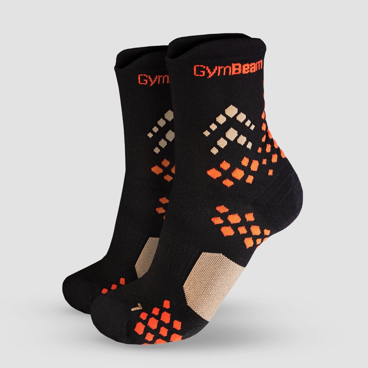 Pulse Running Socks Black - GymBeam