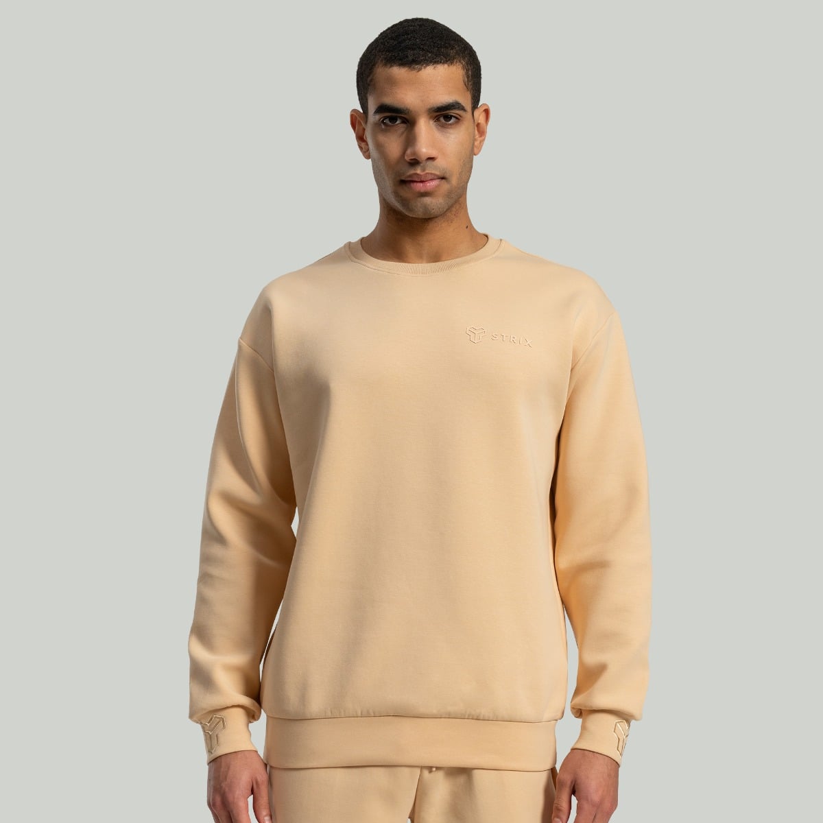 Relaxed Sweatshirt Sandshell - STRIX