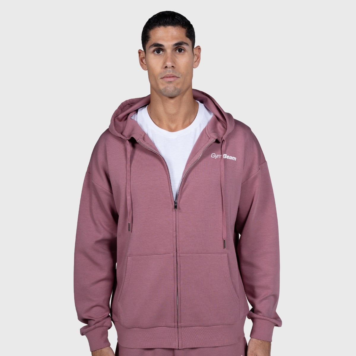 Relay Zip Hoodie Haze - GymBeam