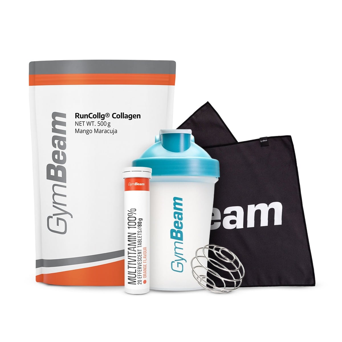 Hydrolyzed Collagen RunCollg® with Vitamin C - GymBeam + gifts