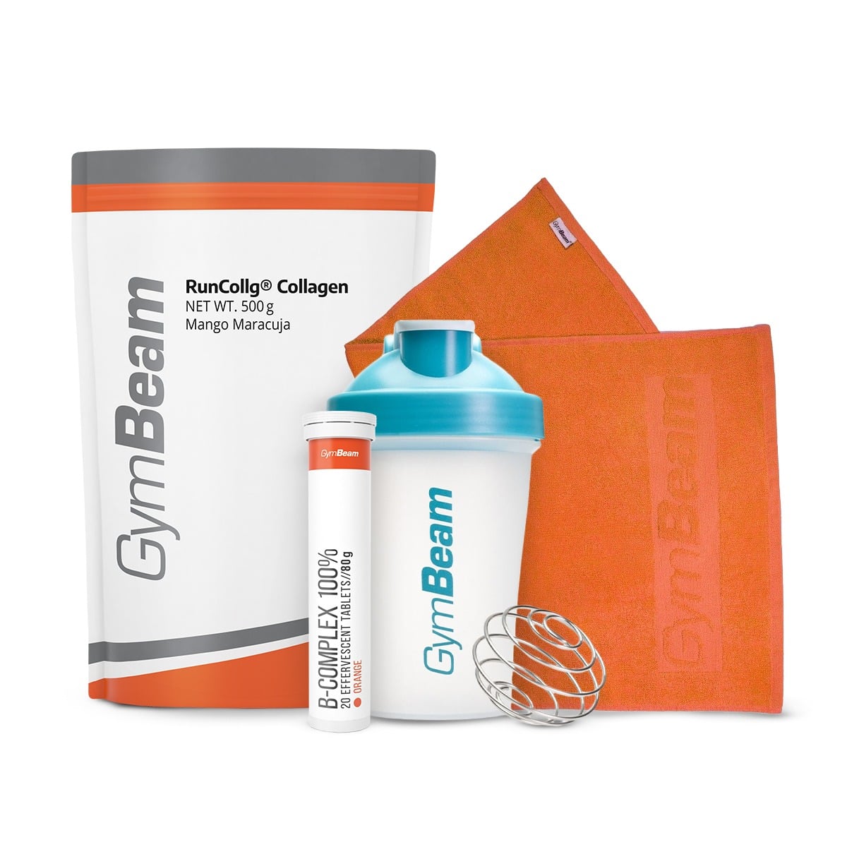 Hydrolyzed Collagen RunCollg® with Vitamin C - GymBeam + gifts
