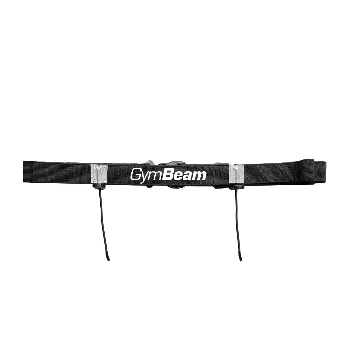 Running Bib Holder Belt Black - GymBeam