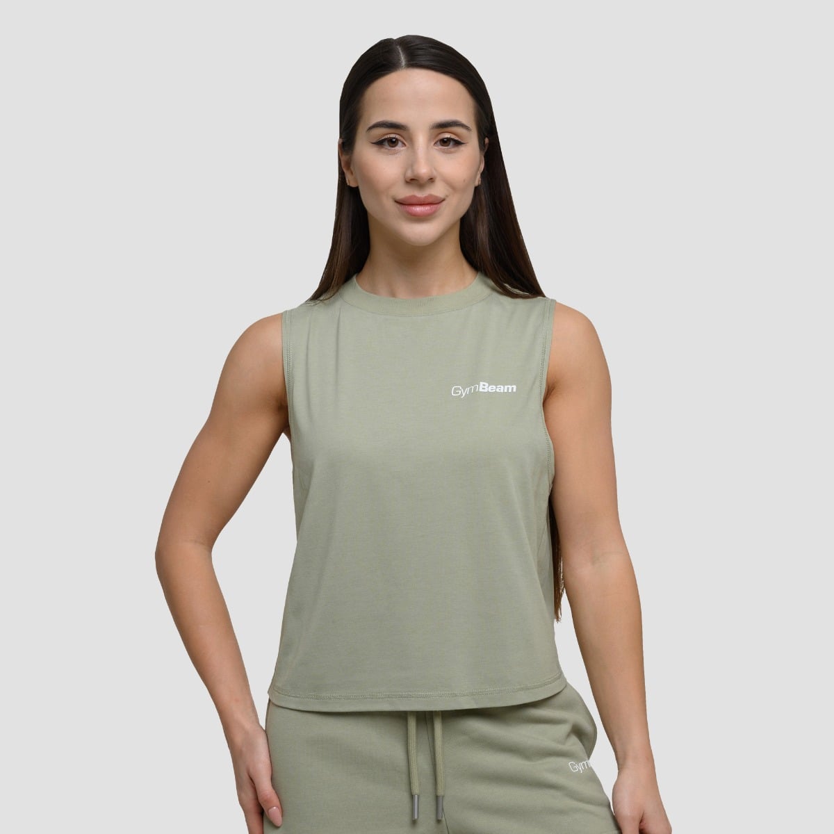 Women’s Agile Tank Top Sage - GymBeam