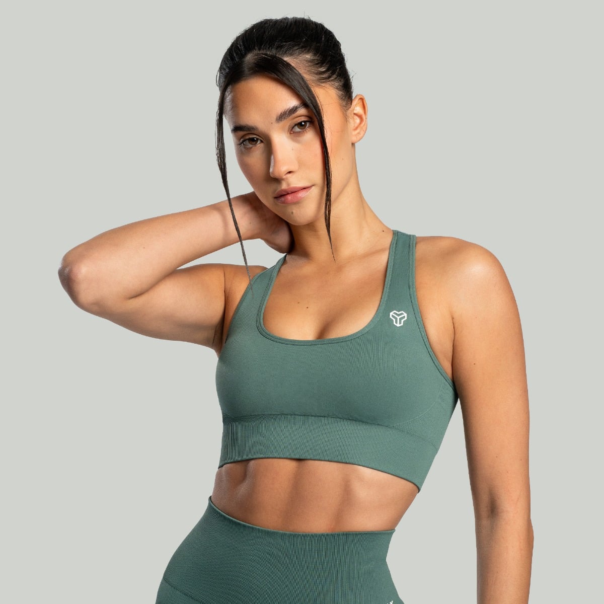 Seamless Sports Bra Moss - STRIX