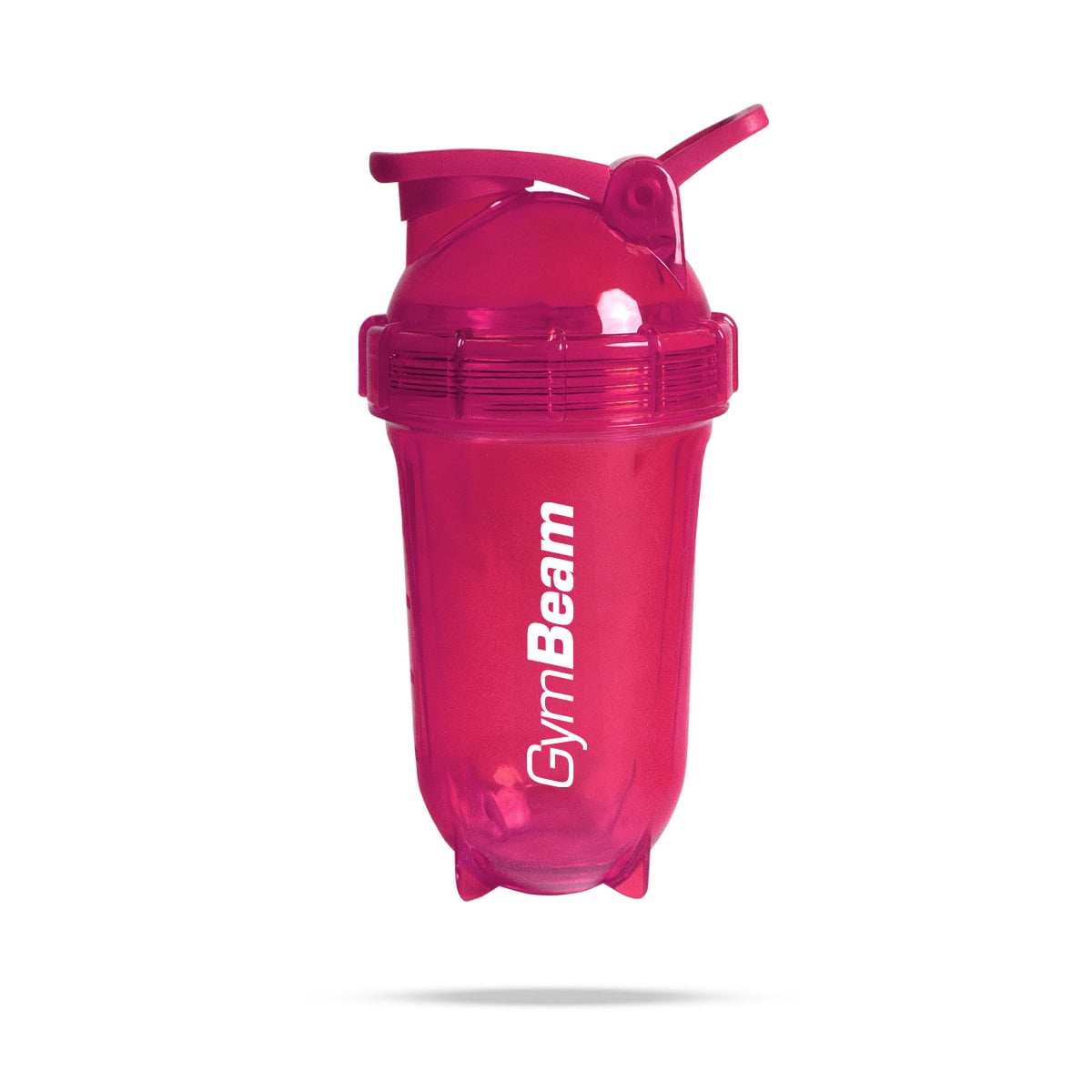 Tritan Shaker Clear Pink 500 ml - GymBeam
