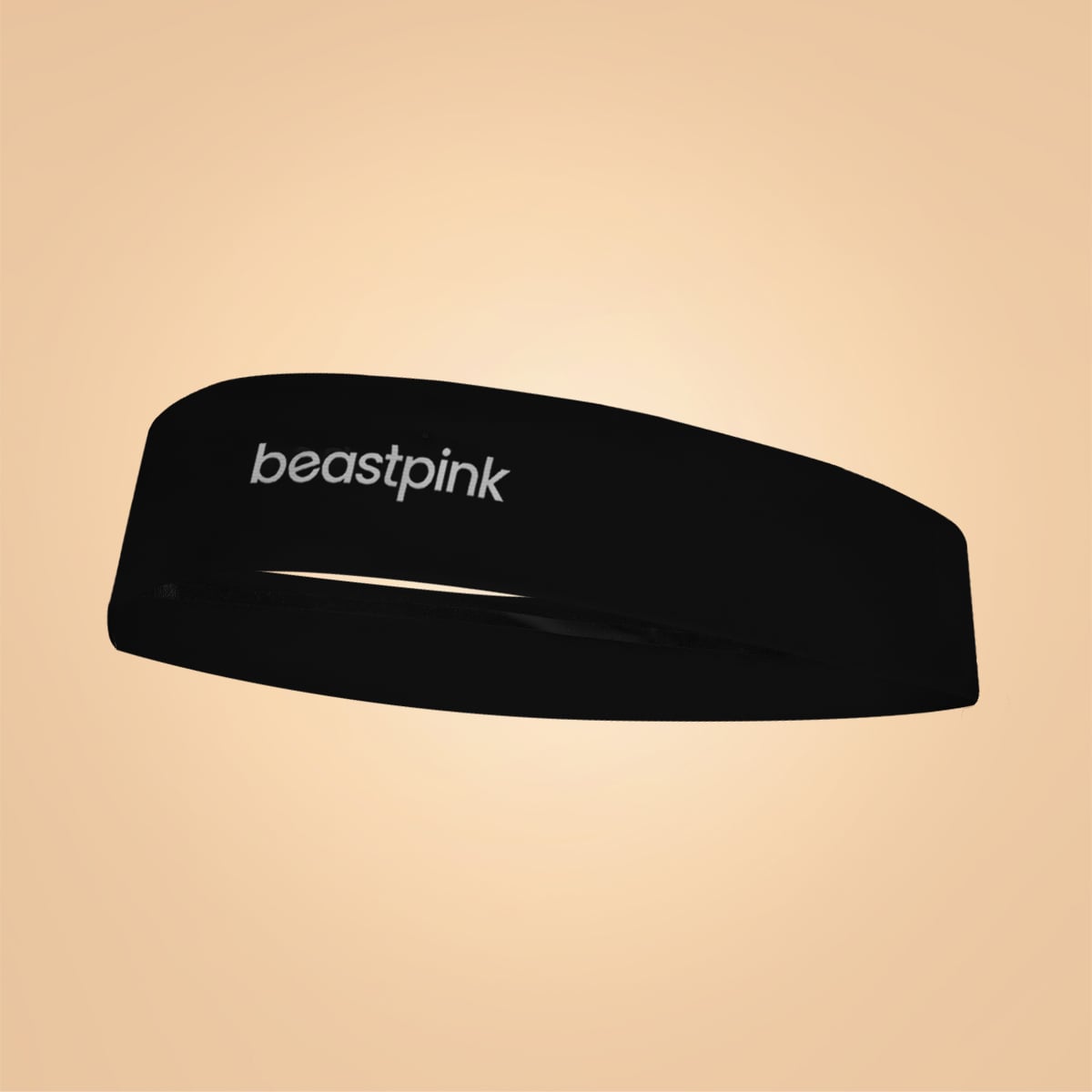 Sports Headband Black - BeastPink