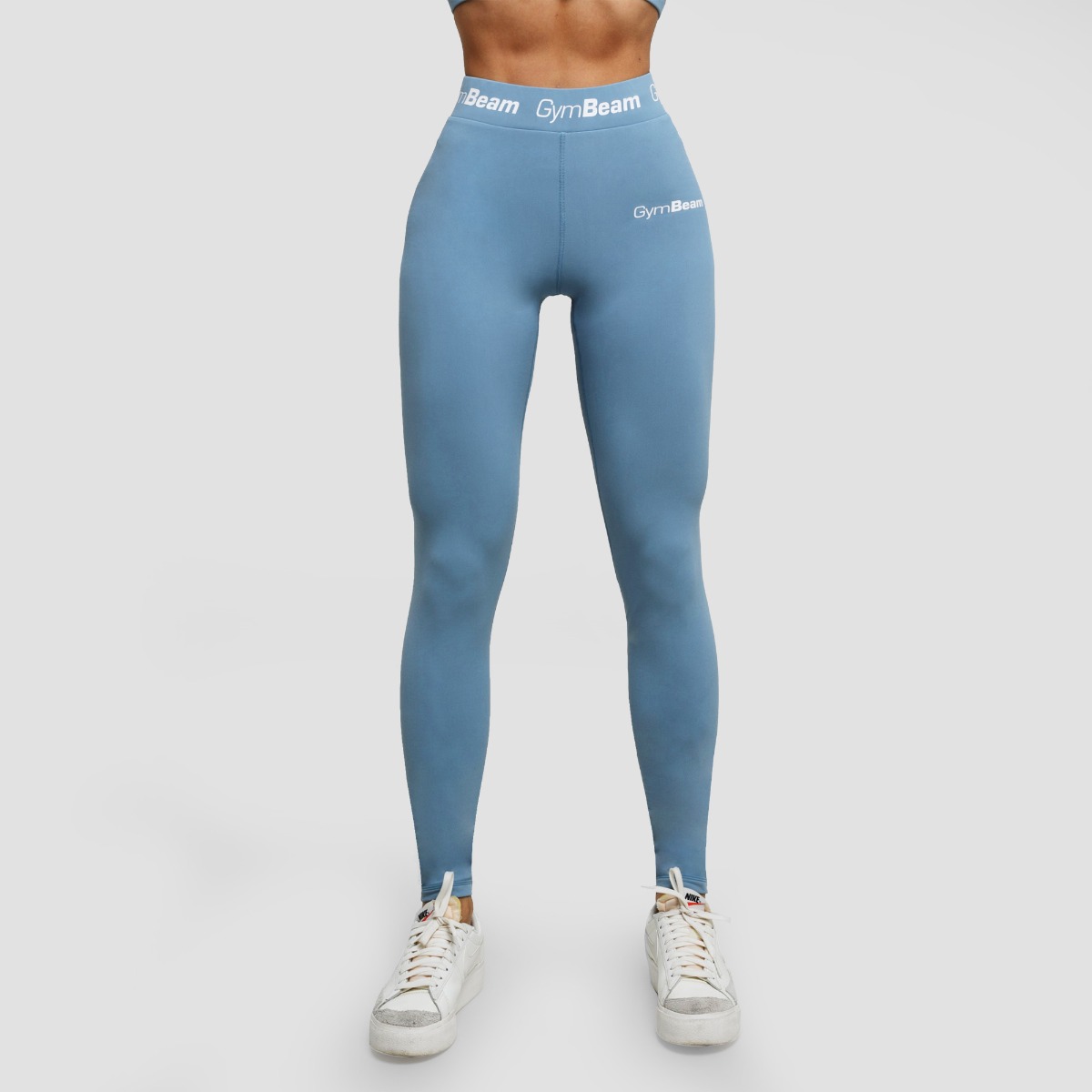 Women‘s Simple Leggings Steel Grey - GymBeam