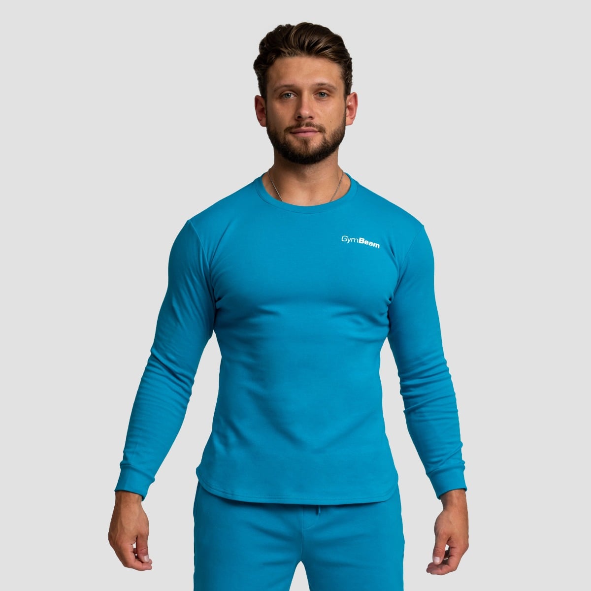 Limitless Sweatshirt Aquamarine - GymBeam