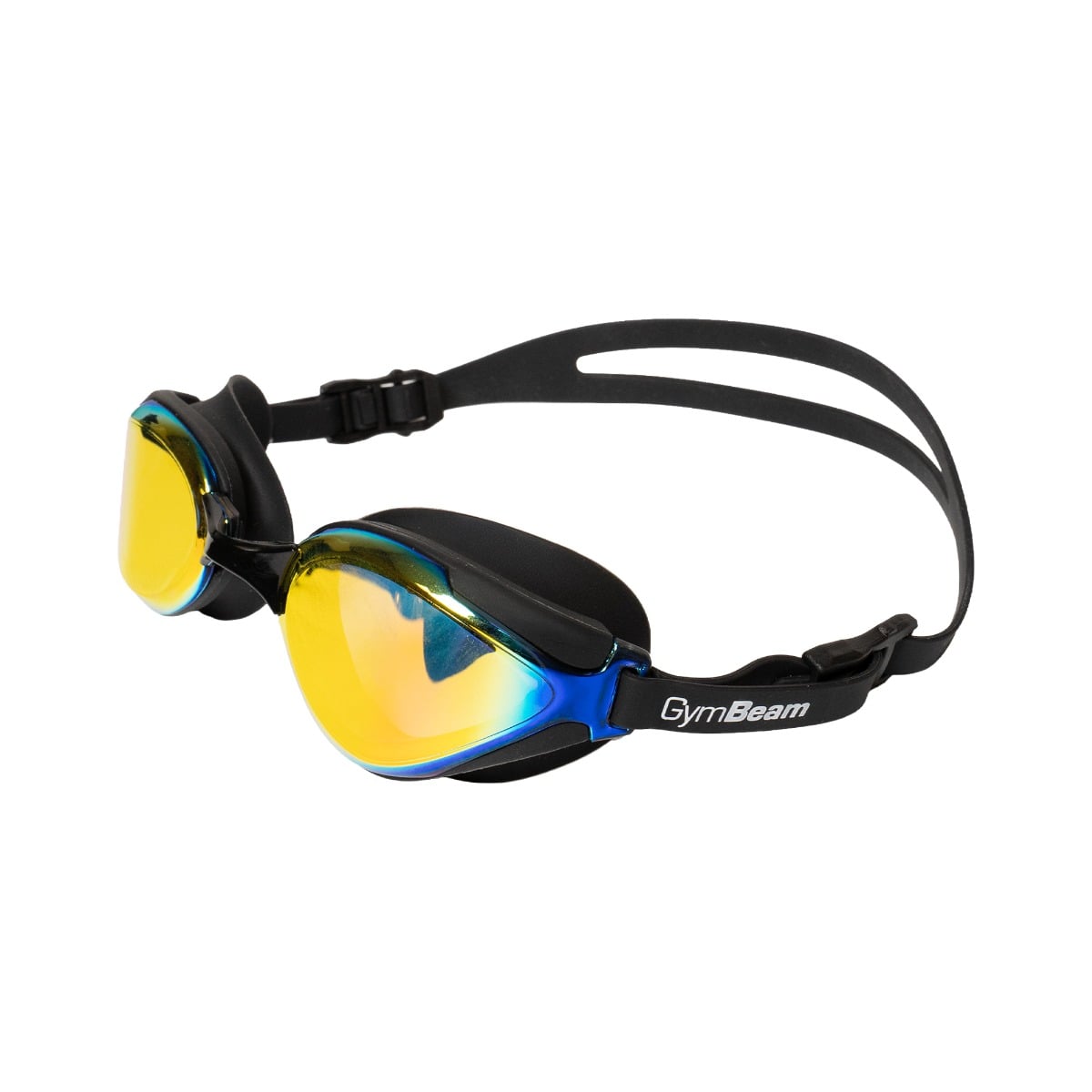 Swimming Goggles AquaFlow Black - GymBeam