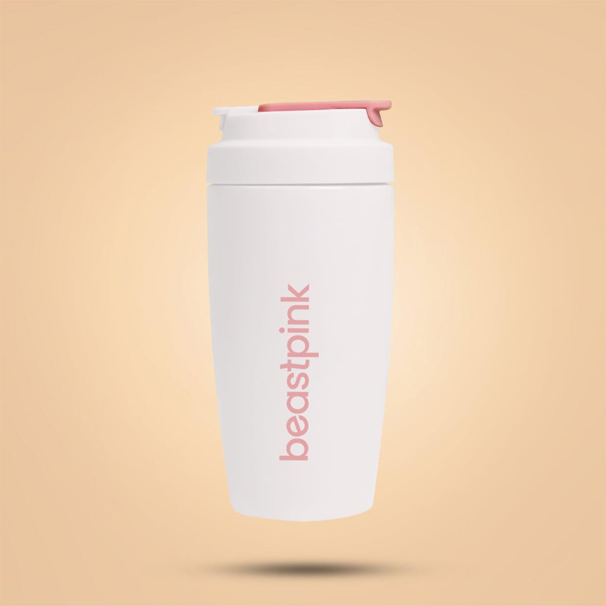 Thermo Tumbler 500 ml White - BeastPink