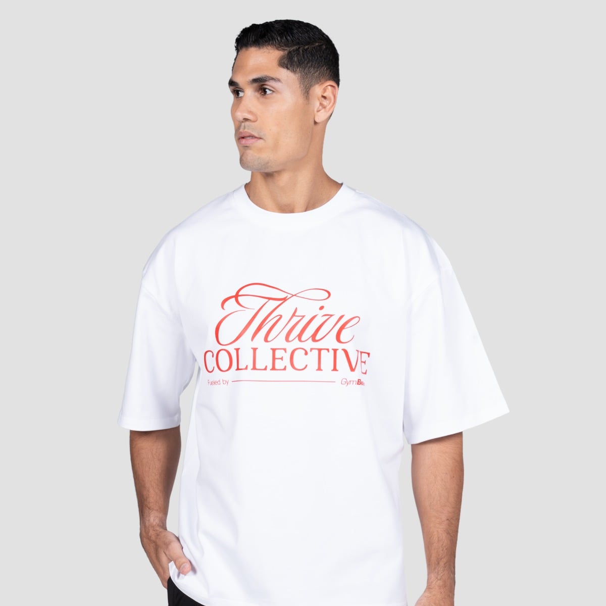 Thrive T-shirt White - GymBeam