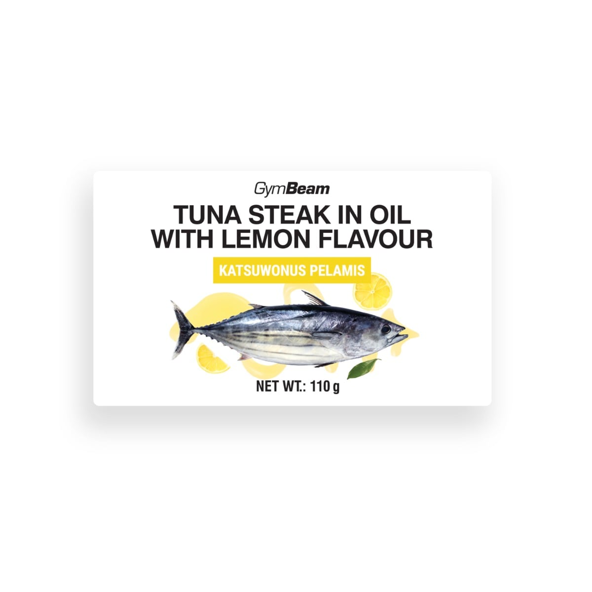 Tuna Steak in Oil with Lemon Flavour - GymBeam