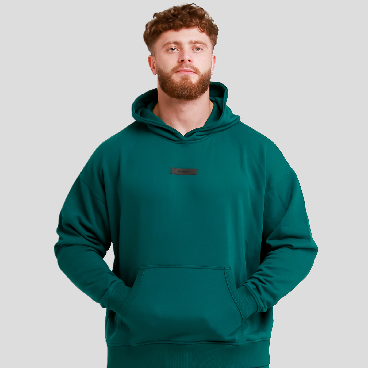 Unstoppable Hoodie Green - GymBeam