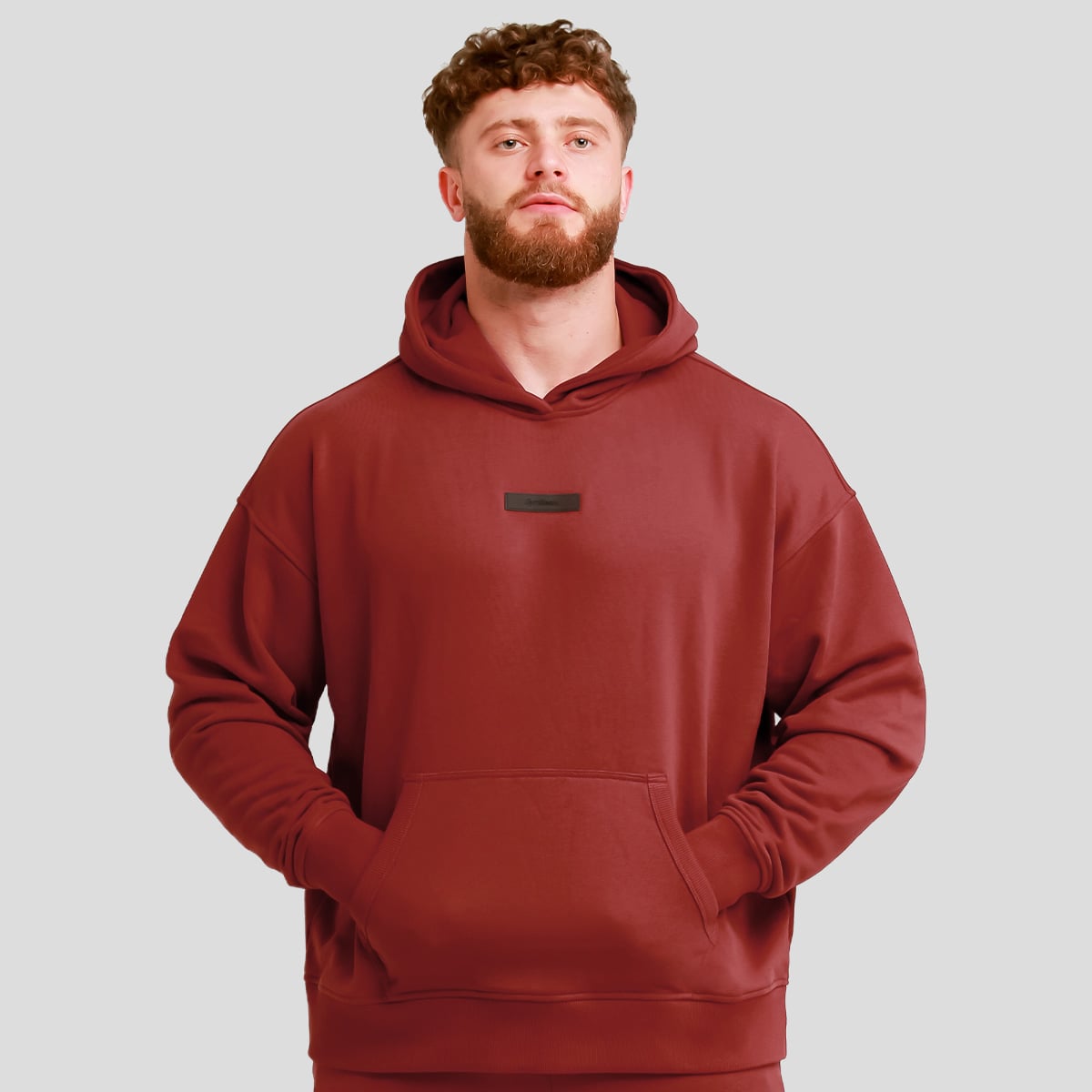 Unstoppable Hoodie Red - GymBeam