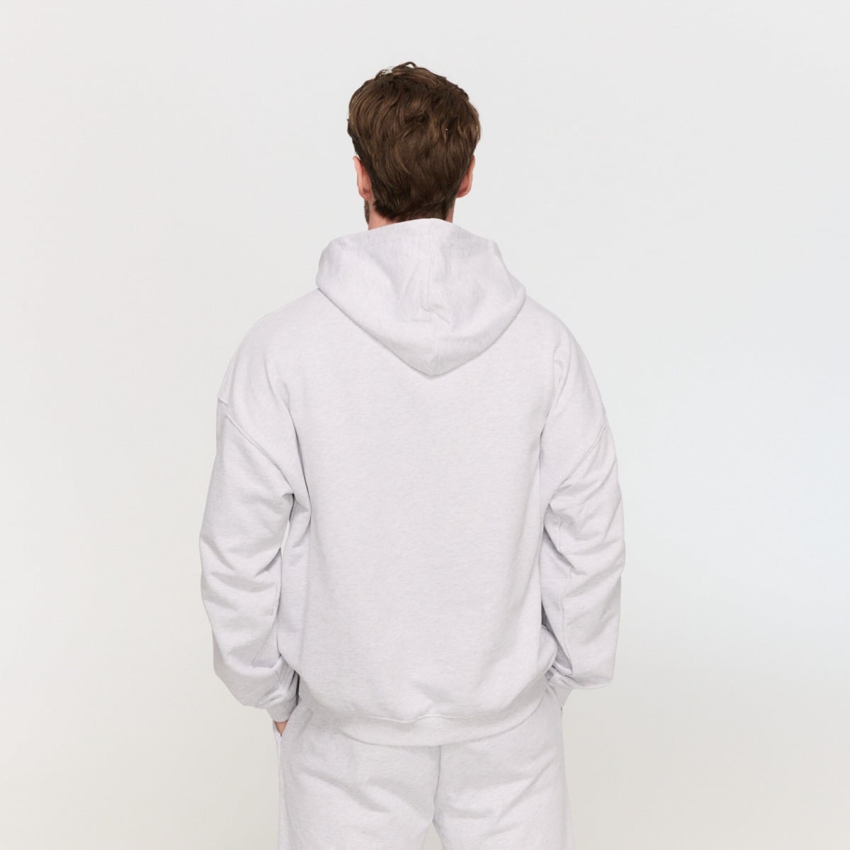 Varsity Hoodie Grey - GymBeam