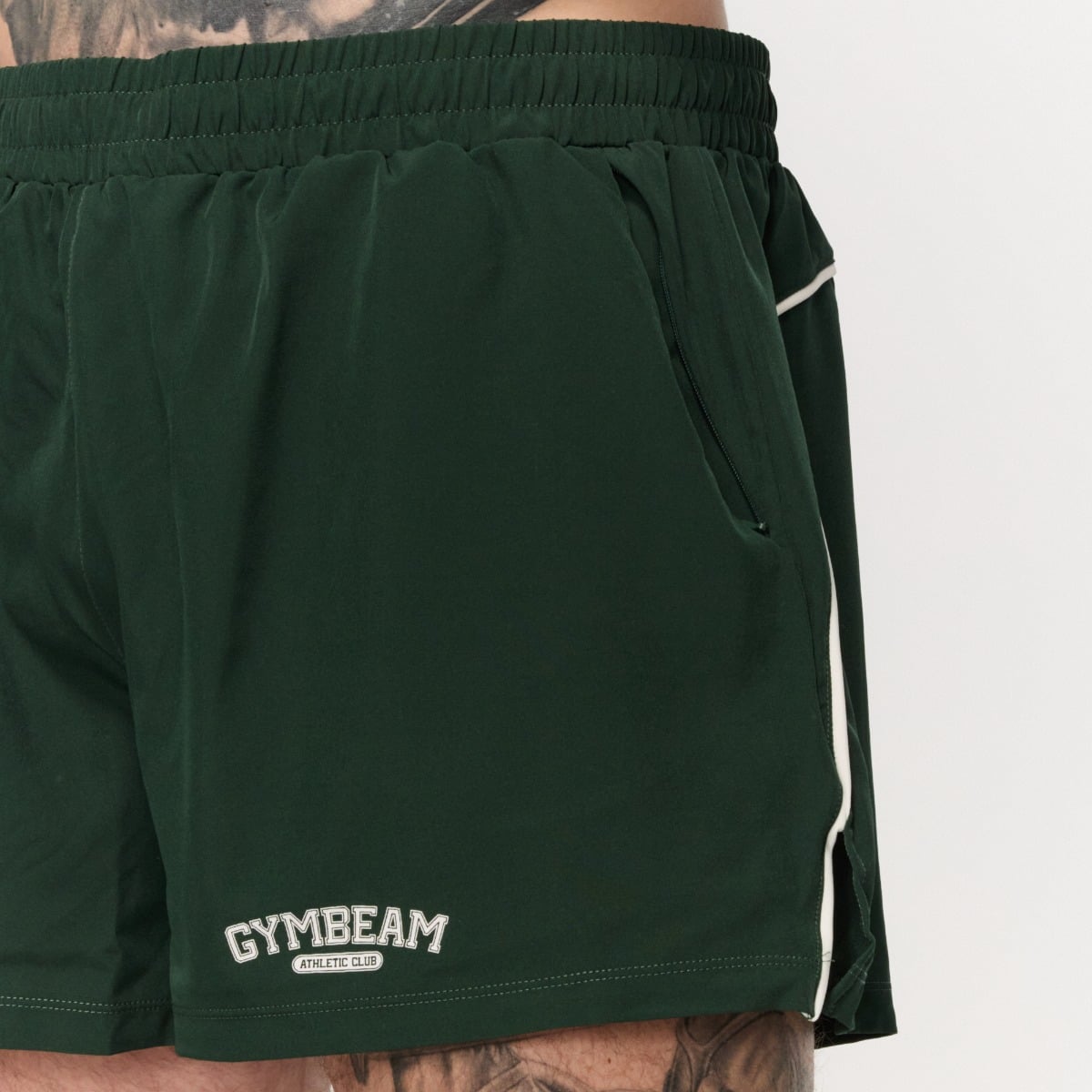 Varsity Shorts Green - GymBeam