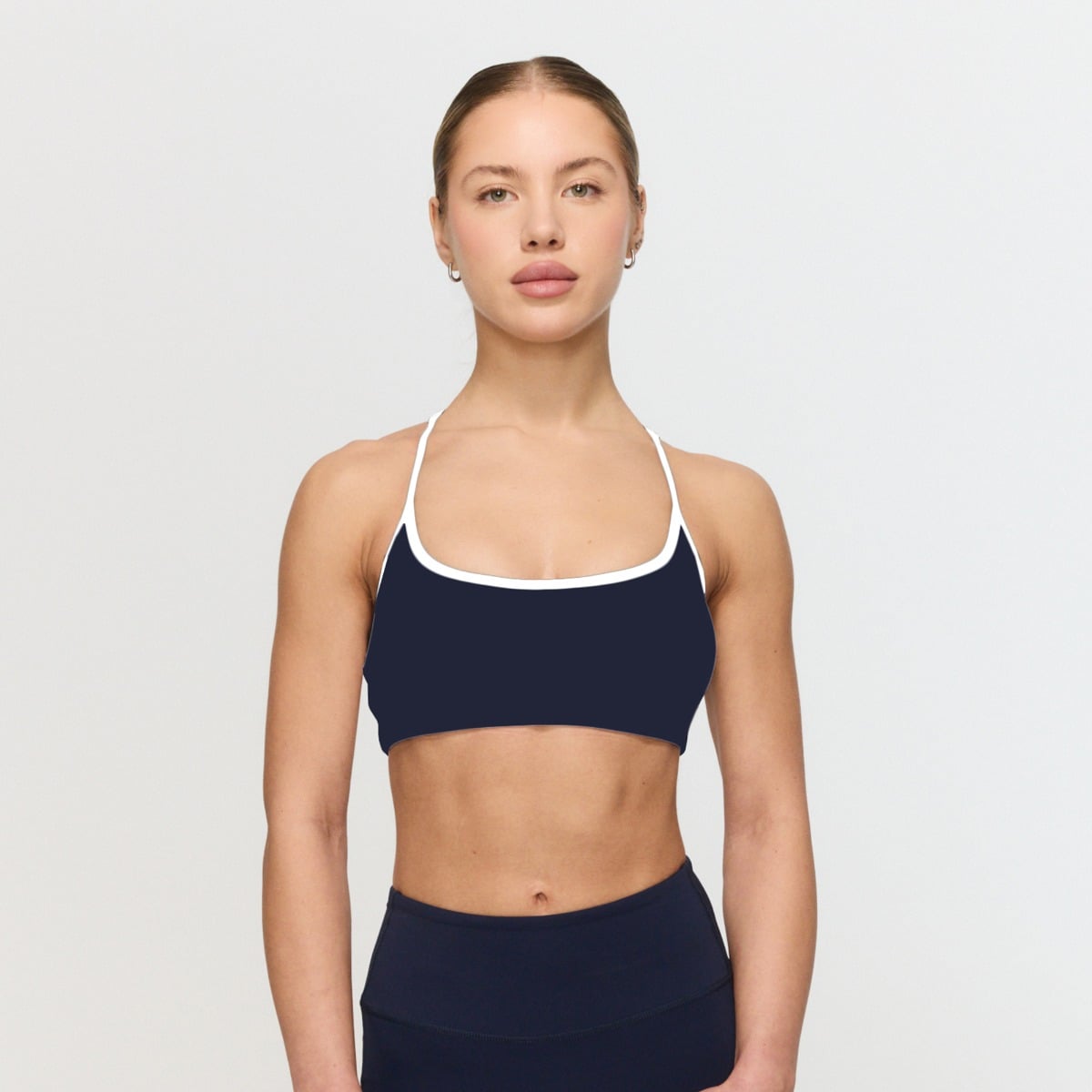 Varsity Sports Bra Blue - GymBeam