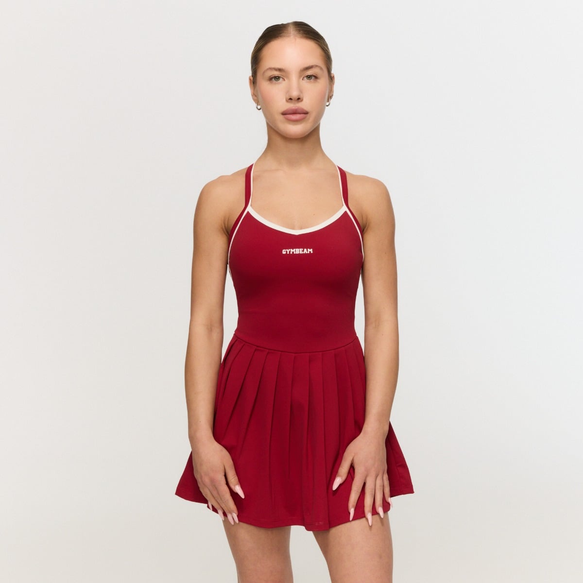 Varsity Sports Dress Red - GymBeam
